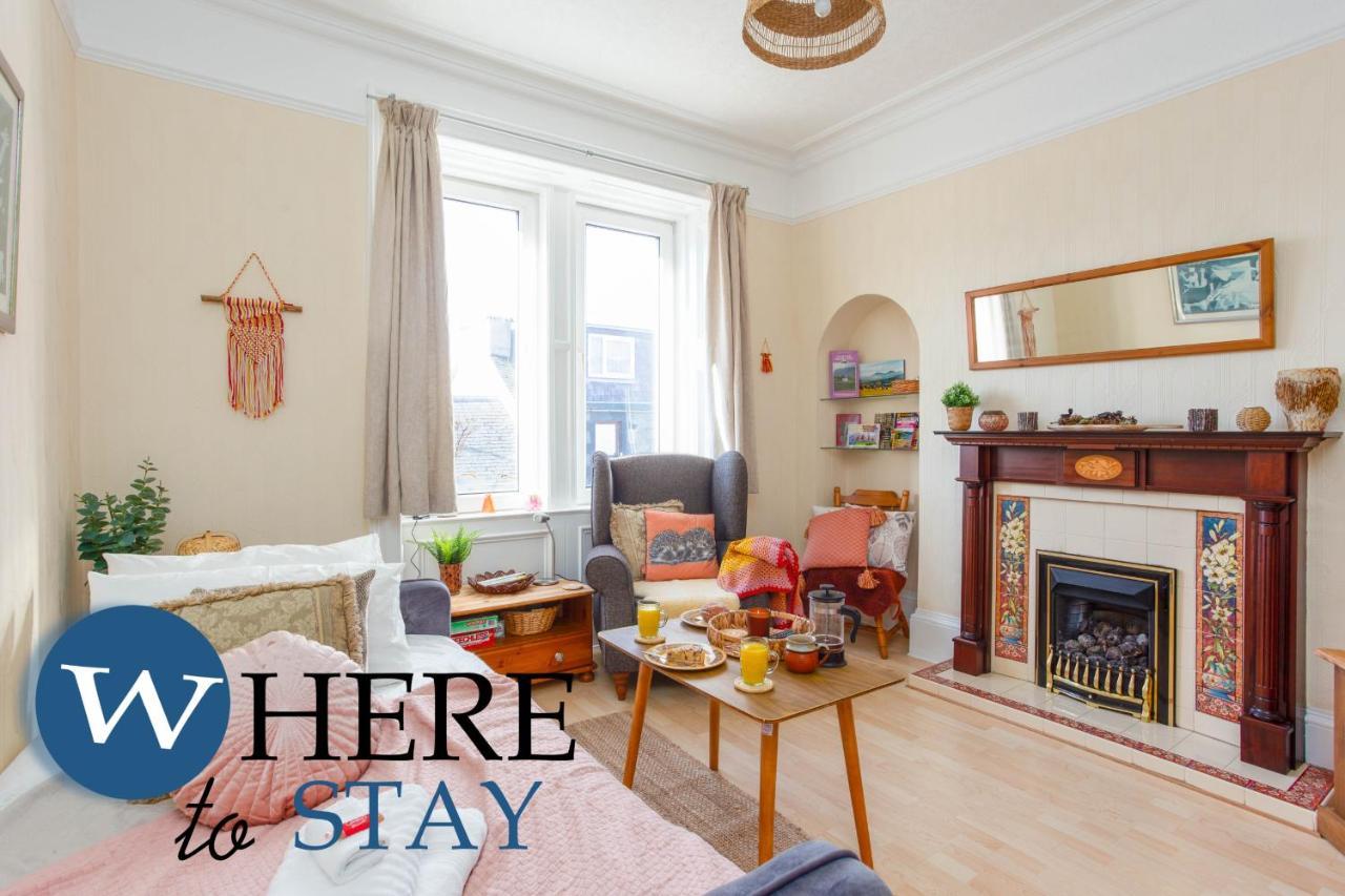 Bright 2Bed Apartment In Galashiels City Centre Extérieur photo